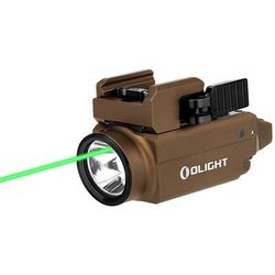 Olight Baldr S Rail Mounted Light 800 Lumens Desert Tan w/ Green Laser FL-OL-BALDRS-TN