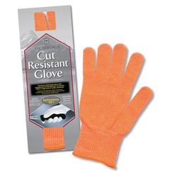 Victorinox - Swiss Army 7.9048.9 Performance Fit 1 One Size Cut Resistant Glove - Blended Material, Orange, Cut-Resistant