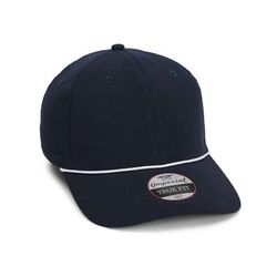 Imperial 7054 The Wingman Cap in Navy Blue/White size Adjustable | Polyester/Spandex Blend