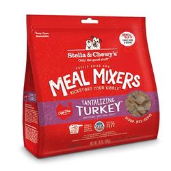 Freeze Dried Raw Tantalizing Turkey Meal Mixer High Protein Dry Dog Food Topper, 18 oz.