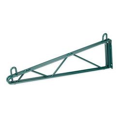 StoreIt SI-SS-18SGL-GE 18" Wire Wall-Mount Shelf Bracket, Epoxy Coated, Green
