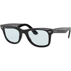 Ray-Ban RB2140 Original Wayfarer Sunglasses Black Light Grey 52 RB2140F-601-R5-52