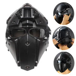 Dulmask-Casque de tir rapide pour airsoft équipement de protection masques de paintball moto