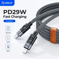ORICO – câble USB PD 29W Type C charge rapide pour MacBook iPhone 13 12 Pro Max