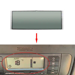 Écran LCD pour Seat Leon Seat Toledo ACC, affichage de l'unité, moniteur de contrôle du climat, réparation de pixels