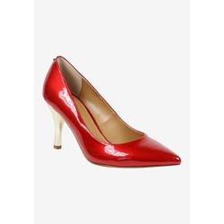 Women's Kanan Pump by J. Renee in Red (Size 5 1/2 M)