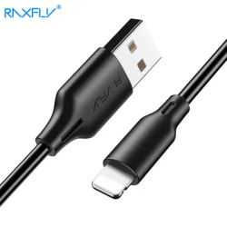 RAXFLY-Câble USB de charge rapide et transfert de données cordon de chargeur pour iPhone 12 11 Pro