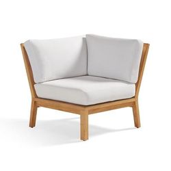 Calhoun Seating Replacement Cushions - Corner Chair, Standard, Paloma Medallion Cobalt - Frontgate