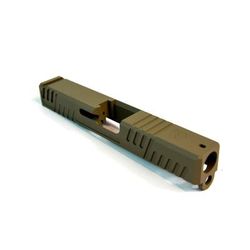 Gun Cuts Shift Slide for Glock 19 No Optic Cut Flat Dark Earth GC-G19-SHF-FDE-NO
