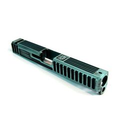 Gun Cuts Bulldog Slide for Glock 17 No Optic Cut Battleworn Robbins Egg Blue GC-G17-BUL-REBBW-NO