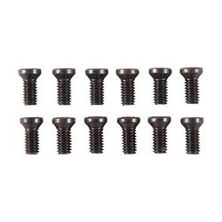 Brownells Socket Head Scope Ring & Base Screw Kit - 6-40x1/4" Weaver Oval Socket Screws Ruger/Sako R