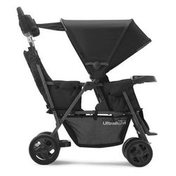 Joovy Caboose Too Ultralight Sit And Stand Tandem Double Stroller - Graphite / Black