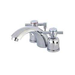 Kingston Brass KB8951DX Concord Mini-Widespread Bathroom Faucet, Polished Chrome - Kingston Brass KB8951DX