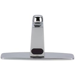 Zurn Industries Z6913-XL-CP8-E-MV Deck Mount Sensor Faucet w/ 1.5 gpm Aerator Temperature Mixing Valve - Chrome