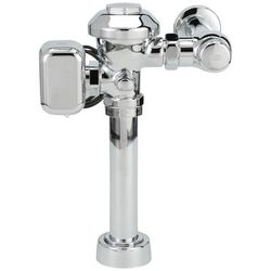 Zurn Industries ZEMS6000AV-HET-MOB Hardwired Sensor Flush Valve for Water Closets - 1.28 gpf, 11 1/2" Rough In, Chrome