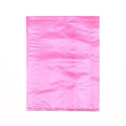 LK Packaging C13RE Merchandise Bag - 10" x 13", 0.6 mil HDPE, Red, Pink