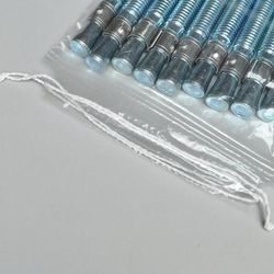 LK Packaging DS20408 Drawstring Storage Bag - 8" x 4", 2 mil LDPE, Clear