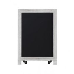 Flash Furniture 10-HFKHD-GDIS-CRE8-522315-GG Chalkboard Sign w/ Legs - 10 Pack, 12"W x 17"H, Pine Wood Frame, White