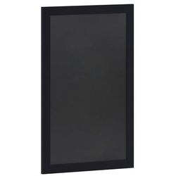 Flash Furniture HGWA-4GD-CRE8-172315-GG Wall Mount Chalkboard Sign - 24"W x 36"H, Pine Wood Frame, Black, Black Pine Wood Frame