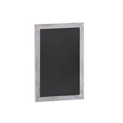 Flash Furniture HGWA-GDIS-CRE8-752315-GG Wall Mount Chalkboard Sign - 18"W x 24"H, Pine Wood Frame, White, White Pine Wood Frame
