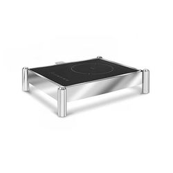 Eastern Tabletop 3385 Rectangular Induction Riser - 18 1/2" x 16 3/4", Stainless, Silver, 120 V