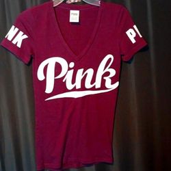 Pink Victoria's Secret Tops | 41 Vs | Color: Red | Size: Xs