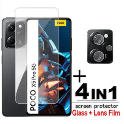 Pour POCO X5 Pro 5G Verre POCO X5 Pro Verre Trempé 6.67 pouces HD Écran Protecteur Pour POCO X5 X5