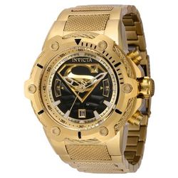 1 LIMITED EDITION - Invicta DC Comics Superman Men's Watch - 53mm Gold (41184-N1)