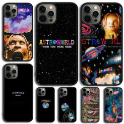 Travis Scott-Coque de téléphone STRAworld Juste pour iPhone 15 14 SE 2020 Poly XS 11 12 13