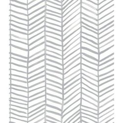 Peel And Stick Wallpaper by RoomMates in Coquillette Gray