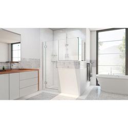 Dreamline DreamLine Unidoor-X 60 inch W x 30 3/8 inch D x 72 inch H Frameless Hinged Shower Enclosure in Chrome E130243430-01