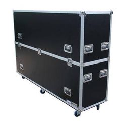 Antakipro Fly Drive Case with Wheels for Two 90" TVs/Monitors AP-2LED90W