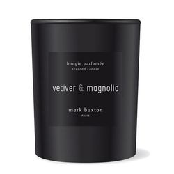 Mark Buxton Perfumes - Black Collection Candela Vetiver e magnolia Candle Candele 180 g male