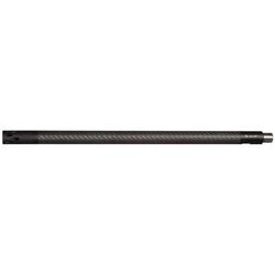 Volquartsen Firearms Lightweight Carbon Fiber Barrel Ruger 10/22 1-16 Twist 1/2 x 28 Threads Black Ends/Aluminum VF10LCF-FBC-AB