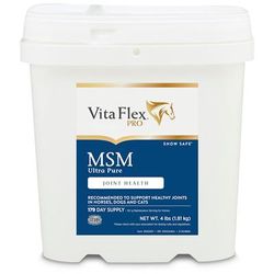 White Pro MSM Quality Joint Hiorse Supplements, 4 lbs.