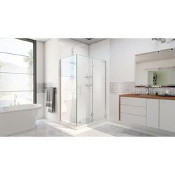Dreamline DreamLine Unidoor-X 48 3/8 inch W x 34 inch D x 72 inch H Frameless Hinged Shower Kit in Chrome E32434R-01