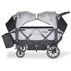 Larktale Caravan V2 (2 Seater) Stroller Wagon - Byron Black