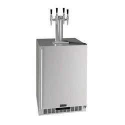 U-Line UCDE224CSS03A 23 5/8" Draft Coffee Dispenser - (1) Tower, (4) Taps, 115v, 4 Taps, Stainless Steel