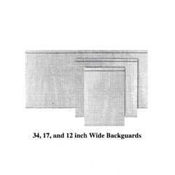 Garland M51LPBG Master Series Low Profile Backguard/ Flue Riser, 10" X 51"W, Stainless Steel