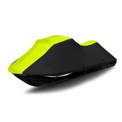 Sea-Doo Spark TRIXX 3Up Jet ski Covers - Yellow, Weatherproof, Guaranteed Fit, Hail & Water Resistant, Outdoor, 10 Year Warranty- Year: 2021