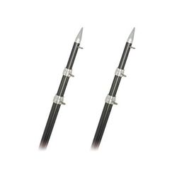 RUPP Marine Top Gun Outrigger Poles - Telescopic - Carbon Fiber - 18' A0-1800-CFT