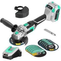 20V Cordless Angle Grinder, 4-1/2″ Grinders Power Tools