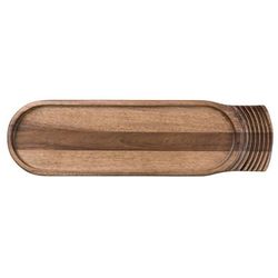 Churchill ZCAWIGT31 ADC Wood Art de Cuisine Rectangular Tray - 19" x 5 1/2", Wood, Brown