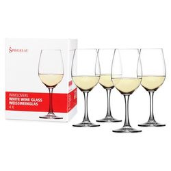 Wine Lovers 13.4 Oz White Wine Glass (Set Of 4) by Spiegelau in Clear