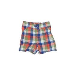 First Impressions Shorts: Blue Plaid Bottoms - Size 18 Month