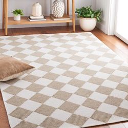 Martha Stewart by SAFAVIEH Jesusa Checkered Wool Rug