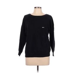Sweatshirt: Black Tops - Women's Size Large