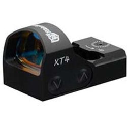 Nikko Stirling XT4 Reflex Red Dot Sight 1x 4MOA Matte Black NDSPXT4