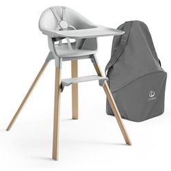 Stokke Clikk High Chair Travel Bundle (One Box) - Cloud Grey