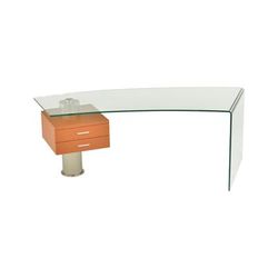 Oria Office Desk Cognac